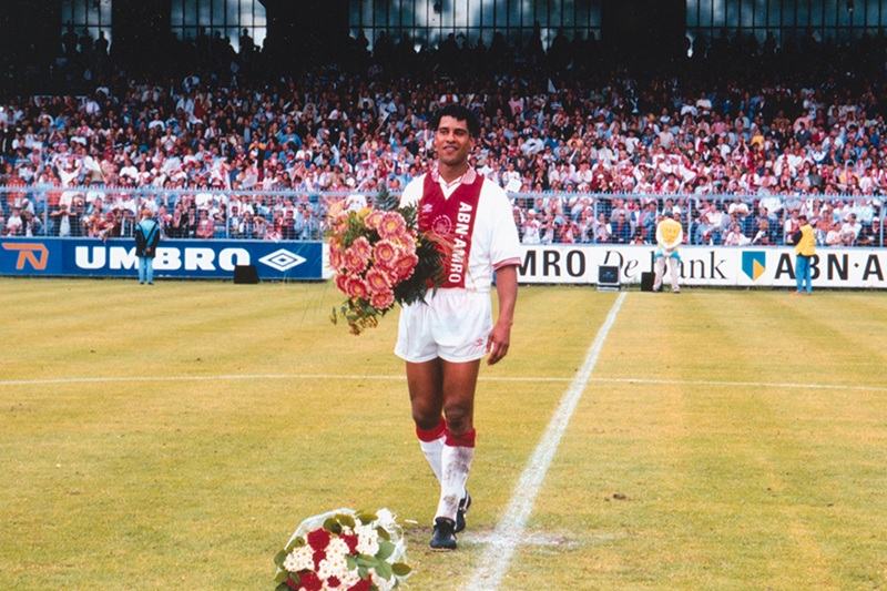 Frank Rijkaard trong giai đoạn đầu của sự nghiệp cầu thủ