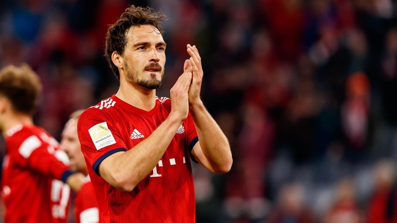 Hummels thi đấu bùng nổ trong đội hình của Bayern Munich