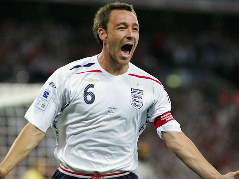 John Terry thi đấu trong màu áo của Tam Sư