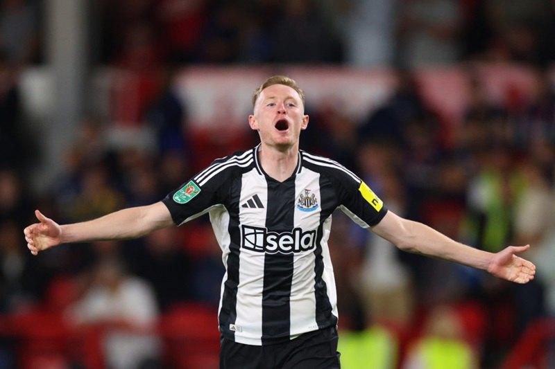 Sean Longstaff - tiền vệ tài năng trong màu áo của Newcastle United