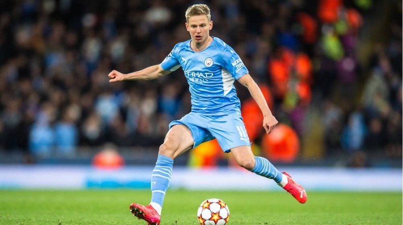 Zinchenko gia nhập Manchester City năm 2016